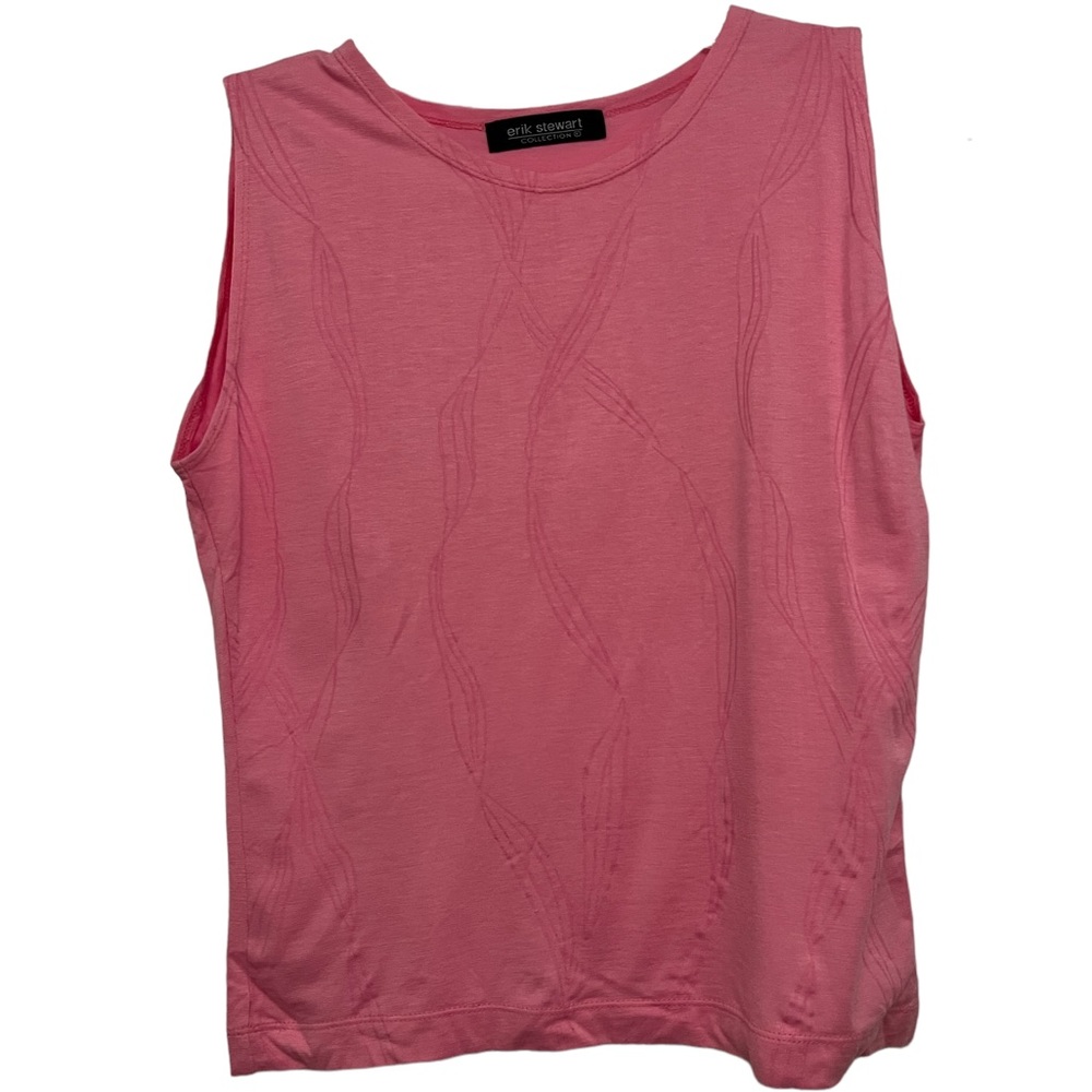 Erik Stewart Collection Pink Sleeveless Top No Tags